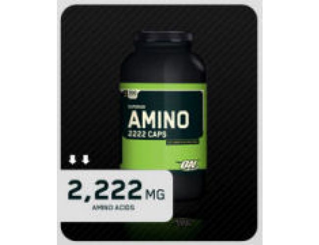 Optimum Nutrition Superior Amino 2222 Caps 150 caps Optimum Nutrition Superior Amino 2222 Caps 150 caps