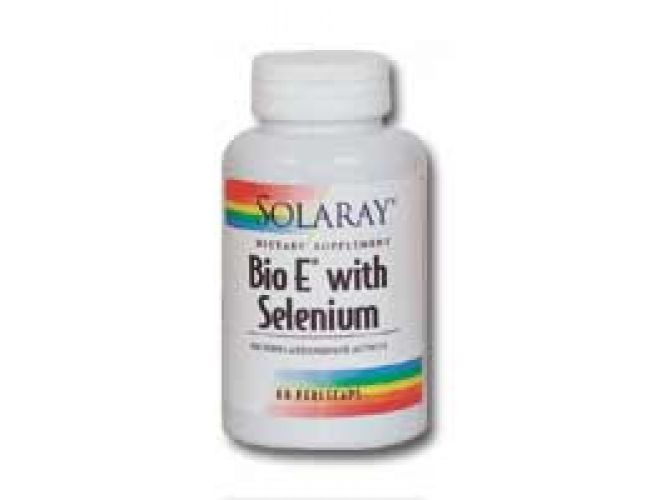 Solaray Bio E w/Selenium 400 IU 120 Softgels Solaray Bio E w/Selenium 400 IU 120 Softgels