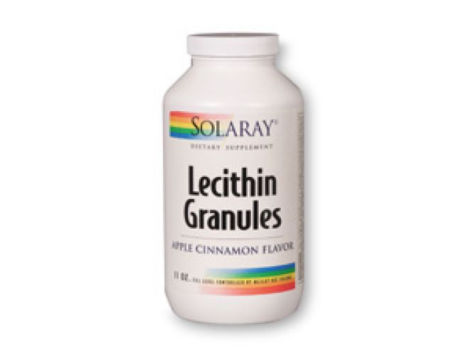 Solaray Lecithin Granules Apple Cinnamon 11oz Solaray Lecithin Granules Apple Cinnamon 11oz