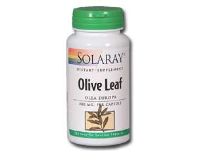 Solaray Olive Leaf (Olea europaea) 300mg 100 caps Solaray Olive Leaf (Olea europaea) 300mg 100 caps