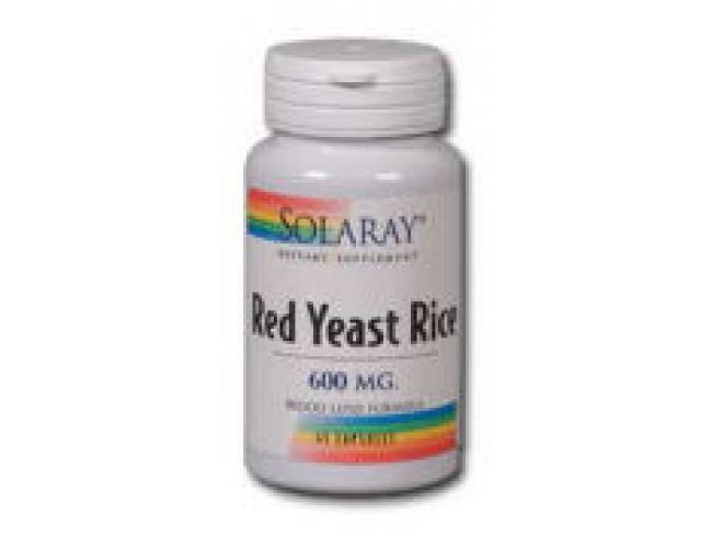 Solaray Red Yeast Rice 600mg 90 caps Solaray Red Yeast Rice 600mg 90 caps