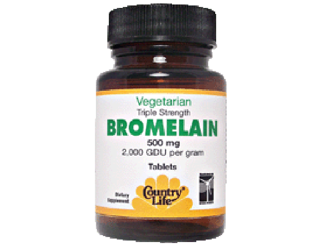 Country Life Bromelain 500mg 30 Tabs Country Life Bromelain 500mg 30 Tabs