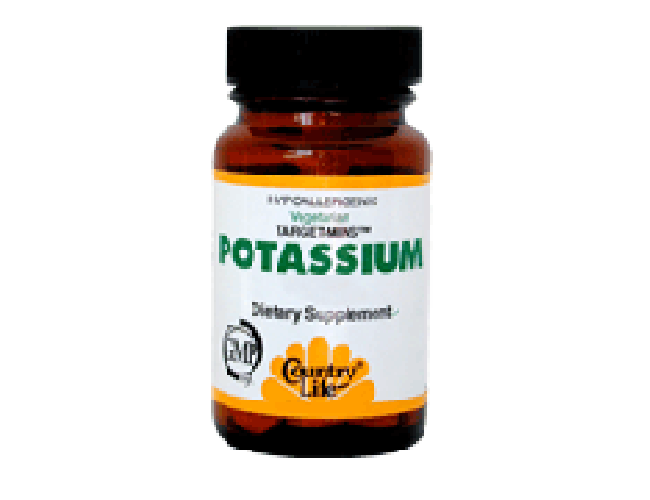 Country Life Target-Mins Potassium 99mg 90 Tablets Country Life Target-Mins Potassium 99mg 90 Tablets