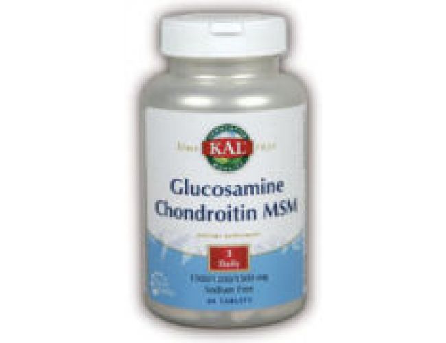 Kal Glucosamine, Chondroitin and MSM 90 Tabs Kal Glucosamine, Chondroitin and MSM 90 Tabs