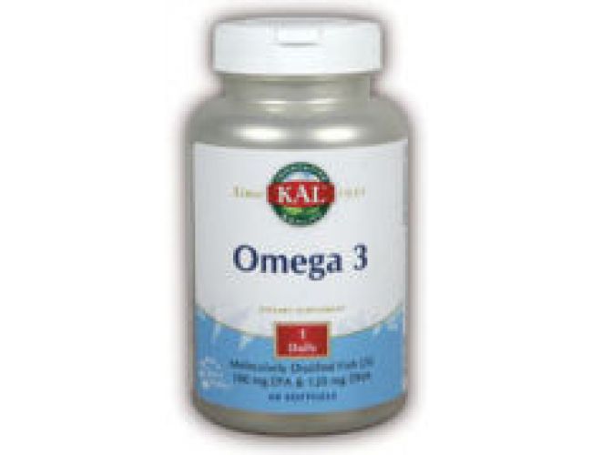 Kal Omega-3 Fish Oil 60 Softgels Kal Omega-3 Fish Oil 60 Softgels