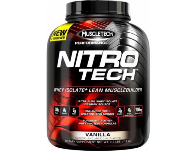 MuscleTech Nitro-Tech Performance PRO Hardcore Whey Protein Isolate 2 Lbs