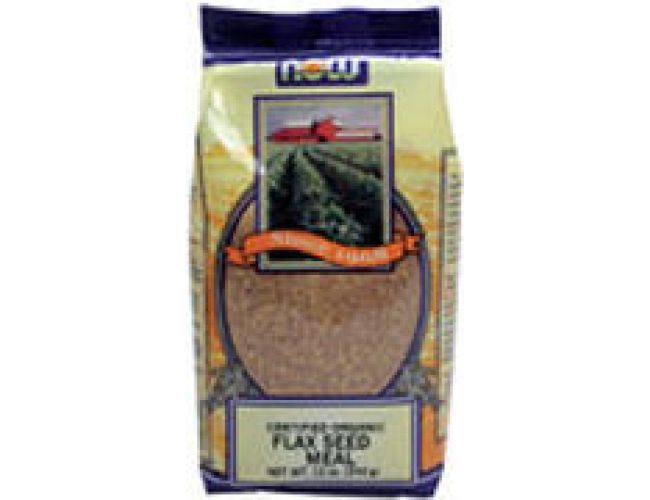 Now Foods Organic Flax Seed Meal 12 oz Now Foods Organic Flax Seed Meal 12 oz