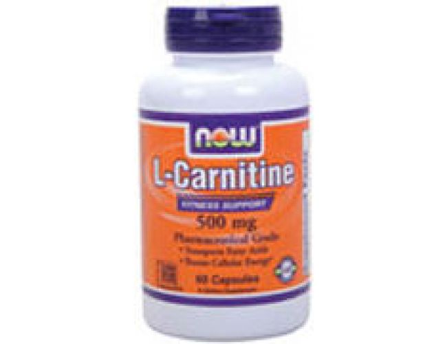 Now Foods L-Carnitine 500mg 60 Caps (Dr. Oz Show) Now Foods L-Carnitine 500mg 60 Caps (Dr. Oz Show)
