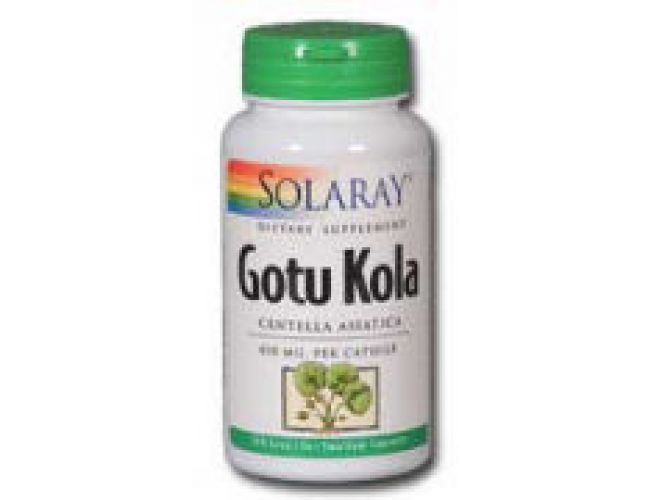 Solaray Gotu Kola 450mg 100 Caps Solaray Gotu Kola 450mg 100 Caps