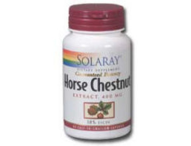 Solaray Horse Chestnut Extract 400mg 60 Caps Solaray Horse Chestnut Extract 400mg 60 Caps