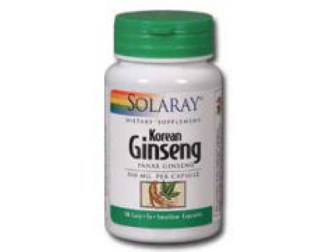 Solaray Korean Ginseng Root 535mg 60 caps Solaray Korean Ginseng Root 535mg 60 caps