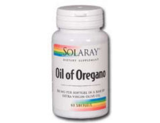 Solaray Oil of Oregano 150mg 60 Gels Solaray Oil of Oregano 150mg 60 Gels