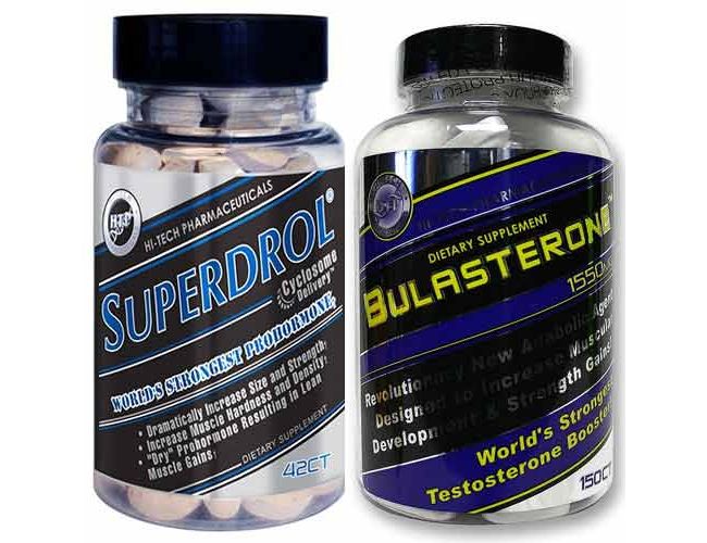 Hi Tech Pharmaceuticals Bulasterone & Superdrol Stack