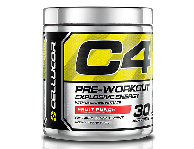 Cellucor C4 PreWorkout Supplement + Free Shaker Bottle