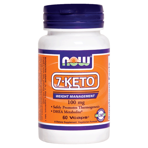 Now Foods 7-Keto 100mg 60 Vege Caps