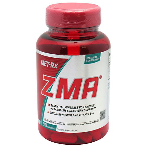 MetRx ZMA 90 Capsules! ZMA Proven Testosterone and Sleep Enhancer!