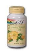 test 500mg pressure e blood Gels 180 Oil Solaray Primrose 500mg Evening