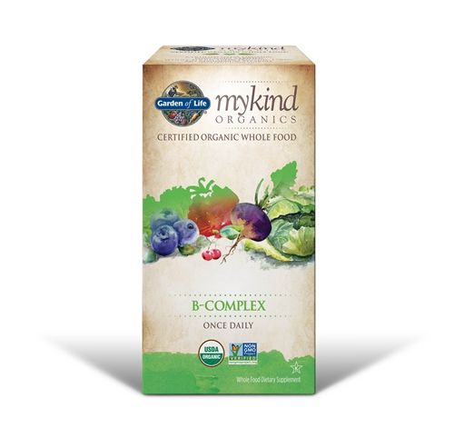 Garden of Life Kind Organics B-Complex 30 Tabs