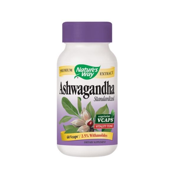 Nature's Way Ashwagandha 500mg 60 Vege Caps!
