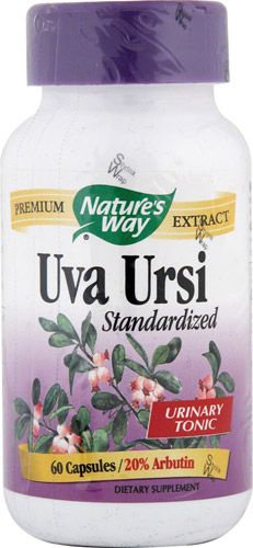 Nature S Way Uva Ursi Bearberry Extract Caps Arbutin