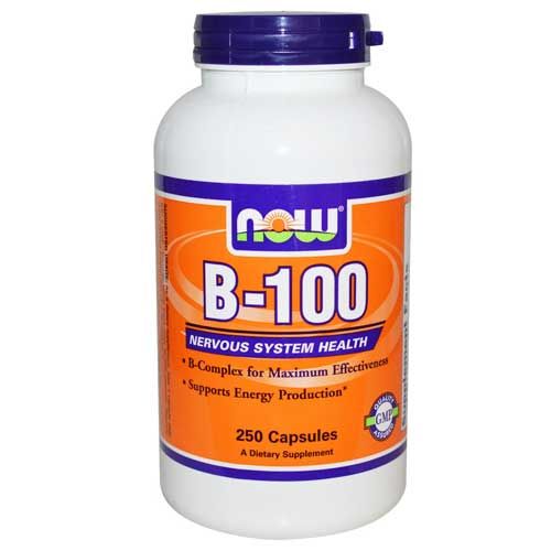 Now Foods B-100 Capsules 250 Capsules