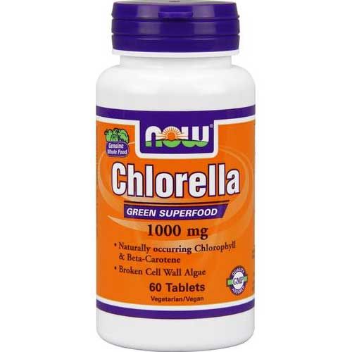 NOW Chlorella 1000mg 60 Tabs