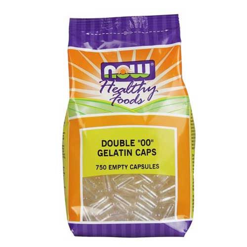 Now Foods Empty Gel Capsules '00' 750 Capsules