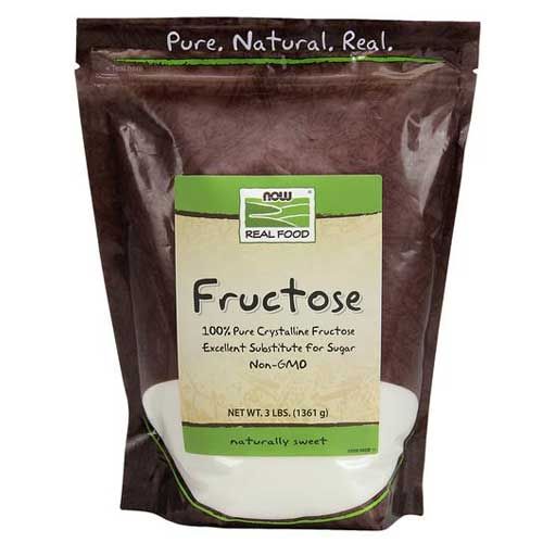 NOW Fructose 3lbs. | Nutritive Sweetener