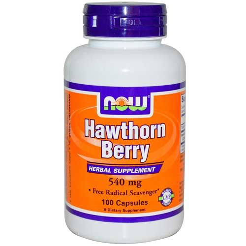 Now Foods Hawthorn Berry 540 Mg 100 Capsules