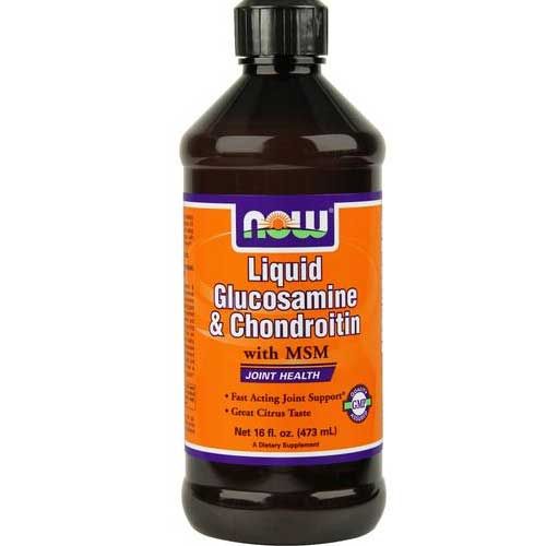 Now Liquid Glucos/Chondroitin 16 Oz