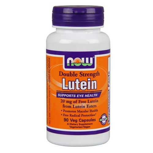 Now Foods Lutein 20 Mg (From Esters) 90 Vegetable Capsules