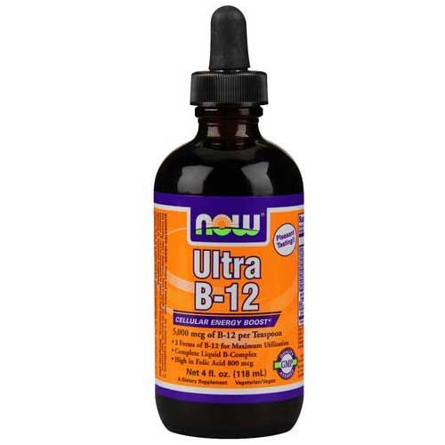 Now Foods Ultra B-12 Liquid 4 Fl Oz