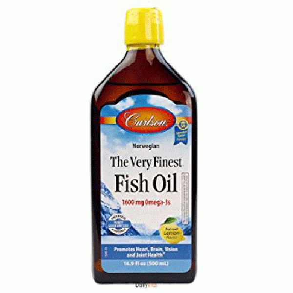 Carlson Finest Fish Oil Liquid Omega 3 EFA