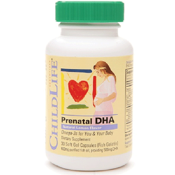 ChildLife Prenatal DHA 30 Softgels