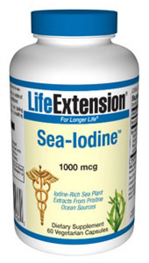 Life Extension SeaIodine 1000 mcg, 60 Vegecaps
