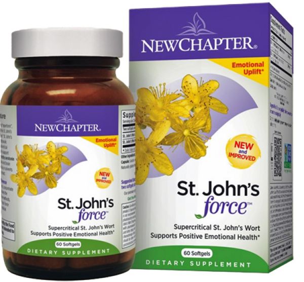New Chapter St. John's Wort Force 60 Gels