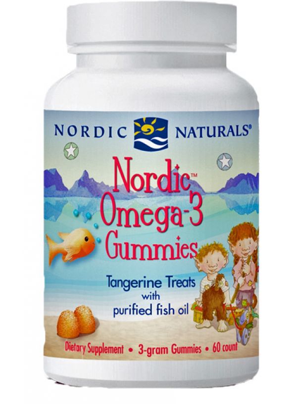 Nordic Naturals Nordic Omega3 EPA DHA Fish Oil Gummies 60
