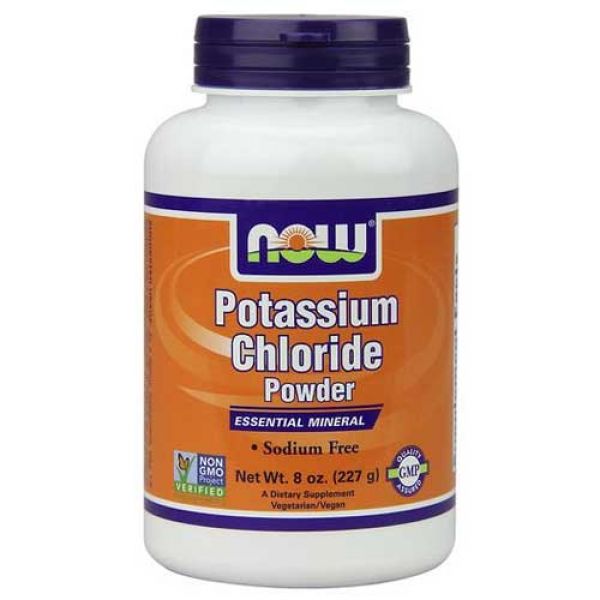 Now Foods Potassium Chloride Pwd 8 Oz